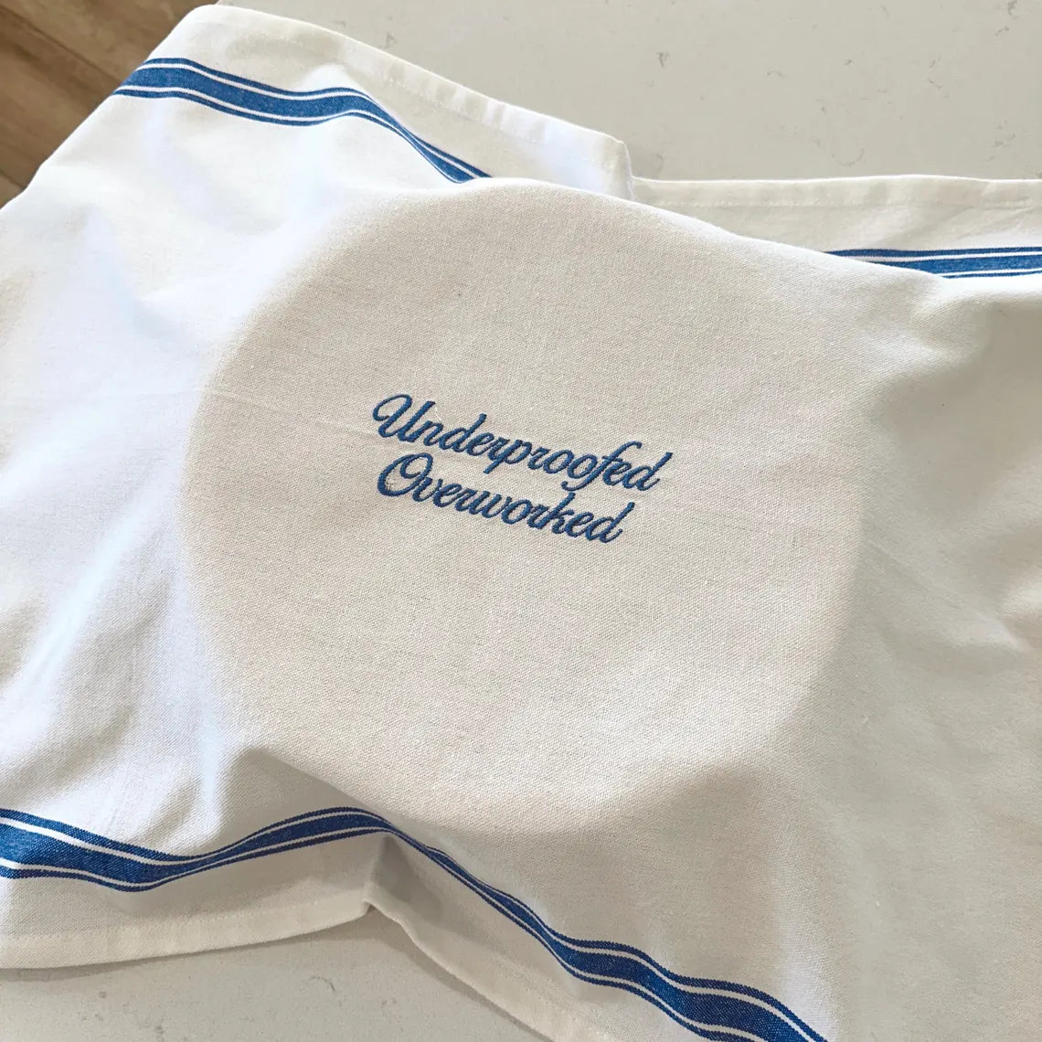 Personalized Sourdough Towel | Custom Embroidered Banneton Cover