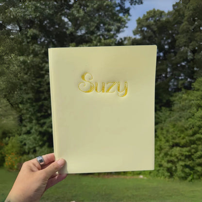 Personalized Embroidered 2-Pocket Folder Set | Custom School Folder (Set of 2)