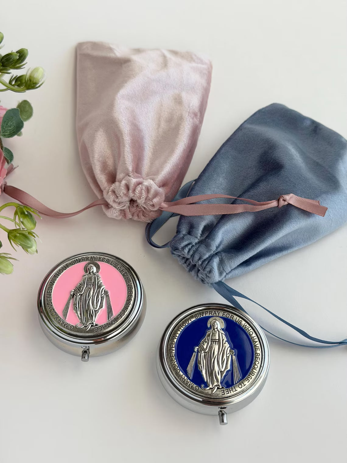 Personalized Engraved Catholic Rosary for Baptism | First Communion Gift