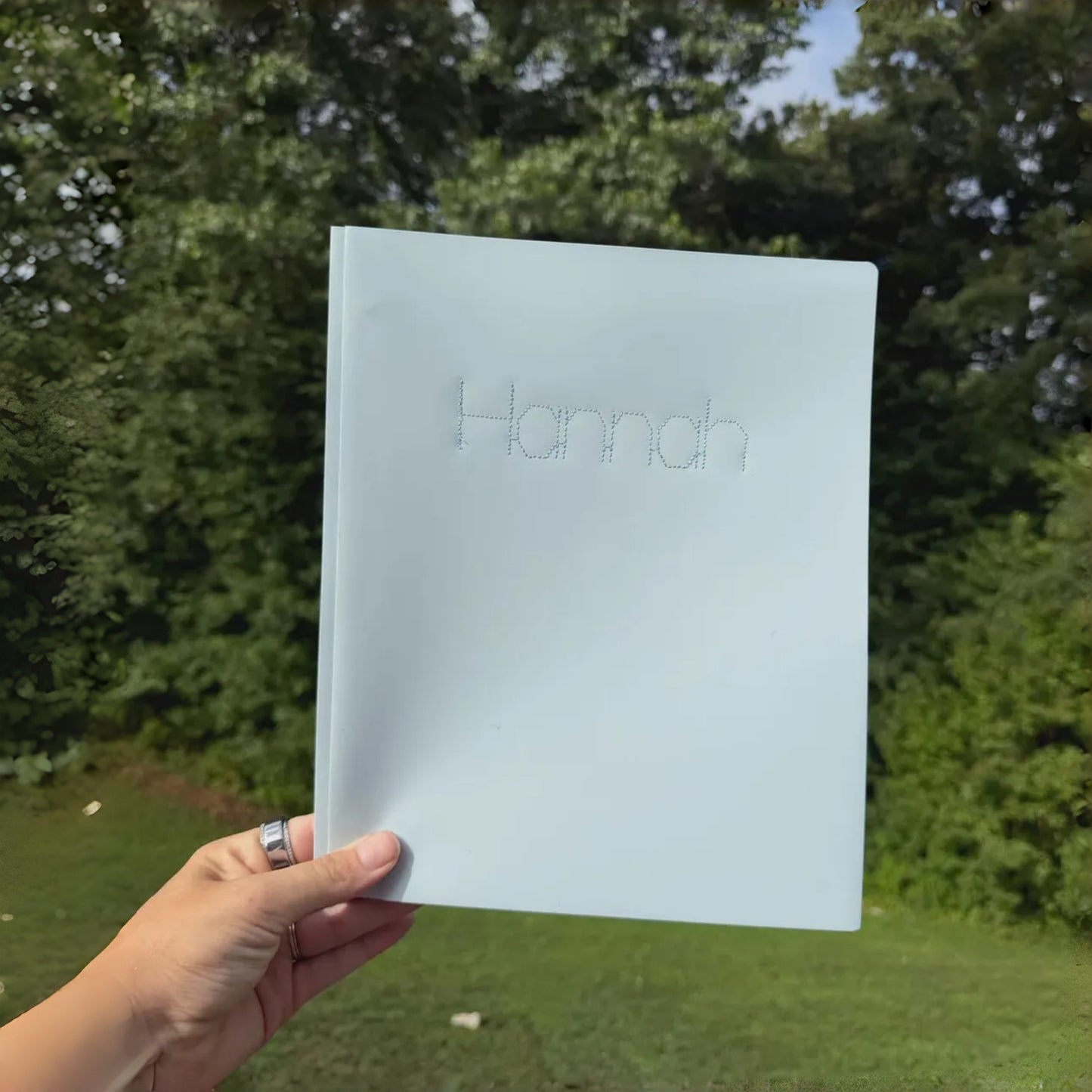 Personalized Embroidered 2-Pocket Folder Set | Custom School Folder (Set of 2)