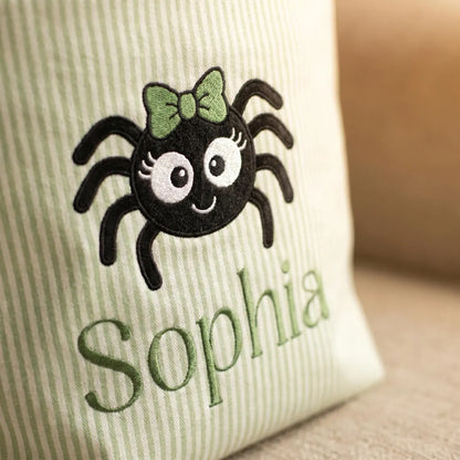 Personalized Halloween Trick-or-Treat Basket | Embroidered Kids Candy Bag