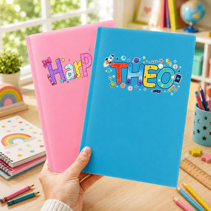Personalized School Supply Set | Custom Pencil Case & Folder for Kids