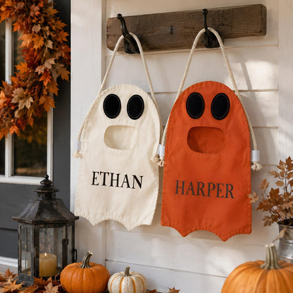 Halloween-Geistertasche für Kinder | Süßes oder Saures-Umhängetasche