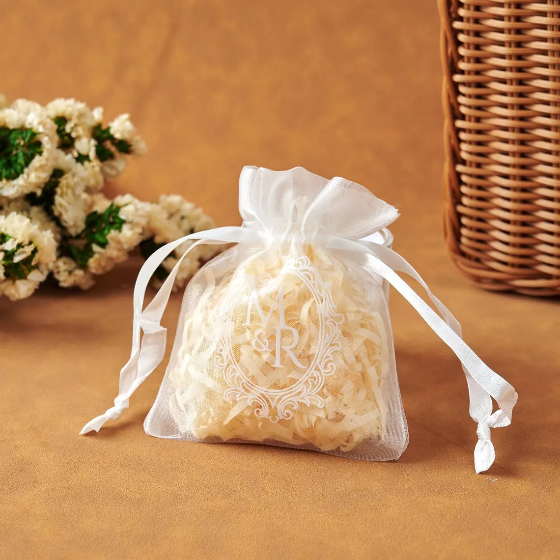 Personalized Organza Favor Bags | Custom Party & Wedding Favors