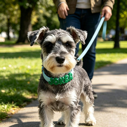 Personalized Dog Collar & Leash Set | Custom Name Waterproof Pet Collar