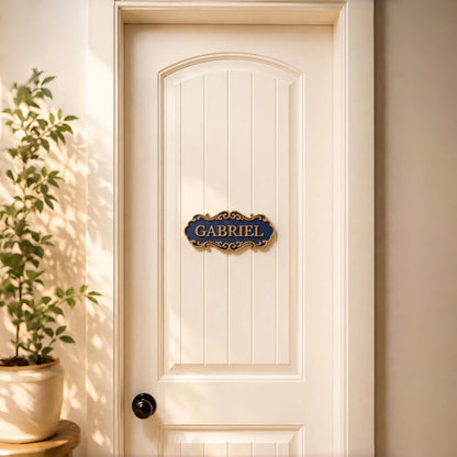 Personalized Kids Room Name Sign | Custom Door Plaque