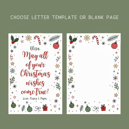 Personalized Christmas Gift Card Book – Custom Gift Card Holder
