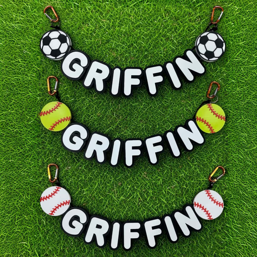 Personalized Sports Chair Name Banner | Custom Game Day Sign