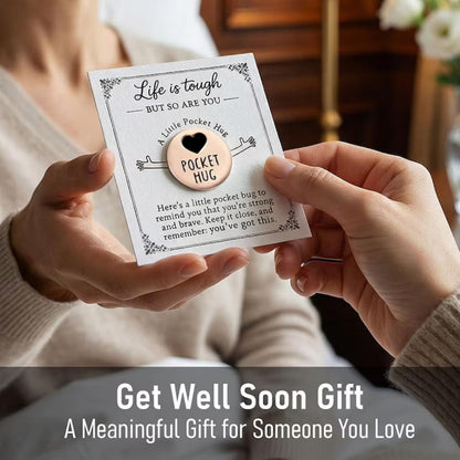 Personalized Pocket Hug Token | Custom Message Gift