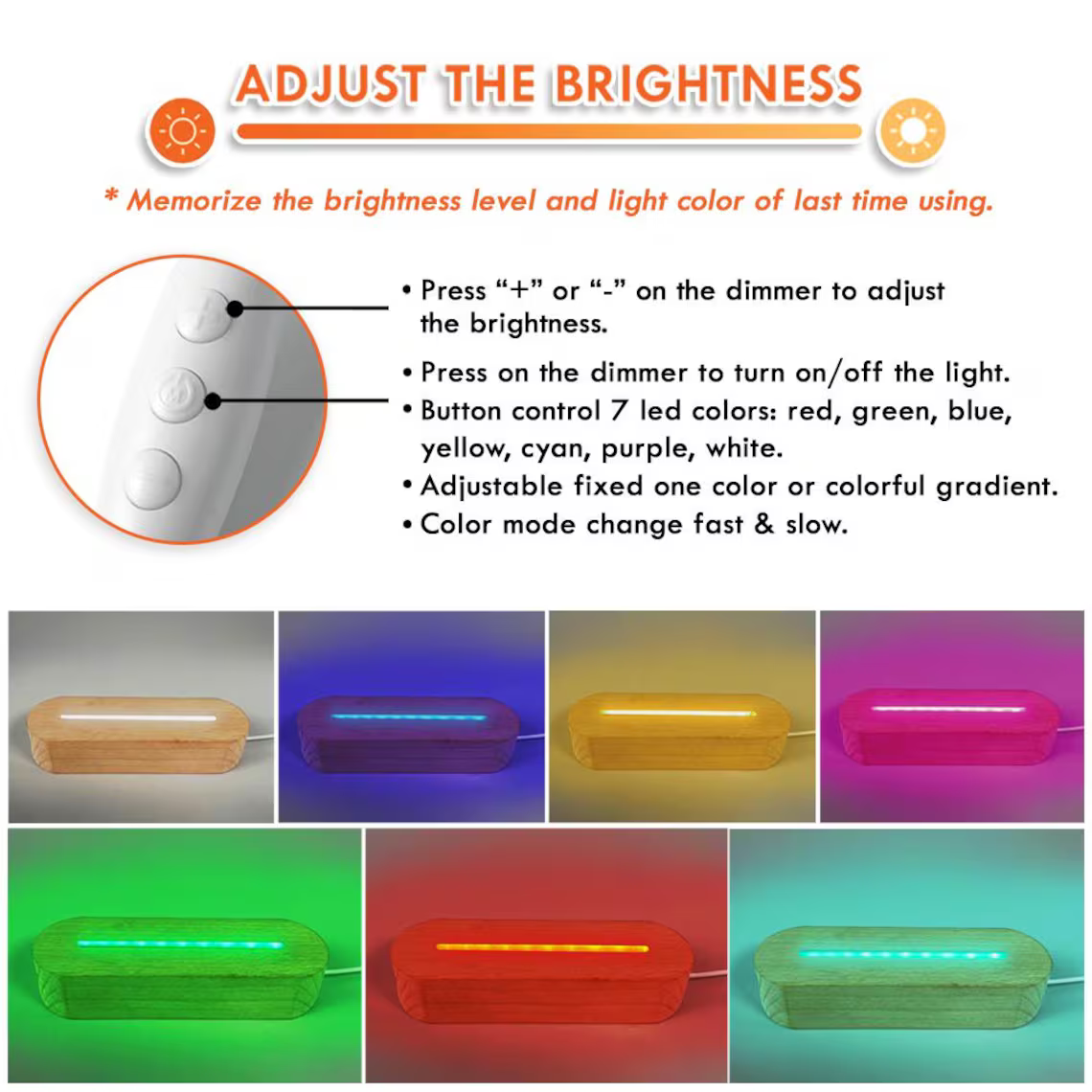 Personalized Name Flower LED Night Light – Custom Gift for Girls & Babies