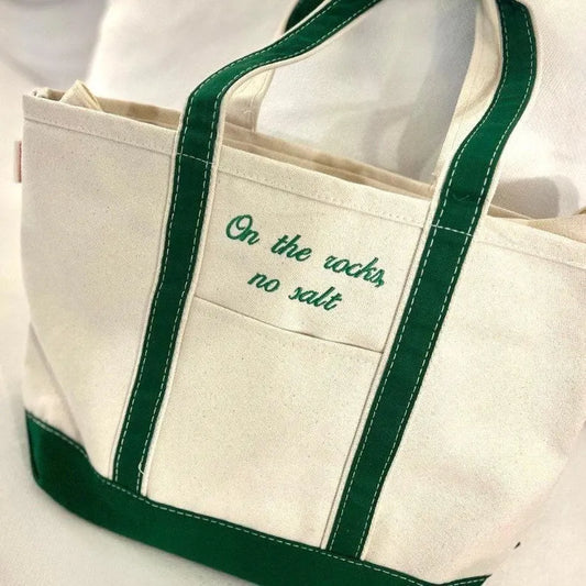 Personalized Embroidered Tote Bag - Custom Gift for Her or Mom
