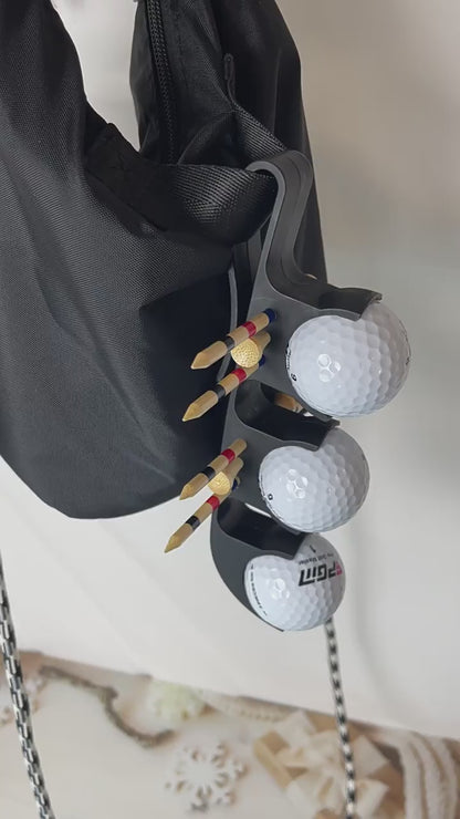Golf Ball Belt Holder – Durable & Convenient Golf Tee Organizer
