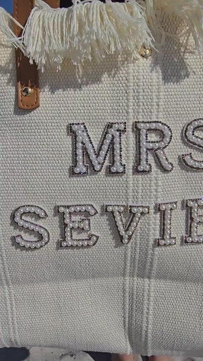 Personalized Bride Tote Bag – Future Mrs Gift for Bridal Shower
