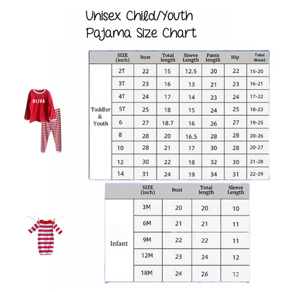 Personalized Family Christmas Pajamas | Matching Holiday PJs